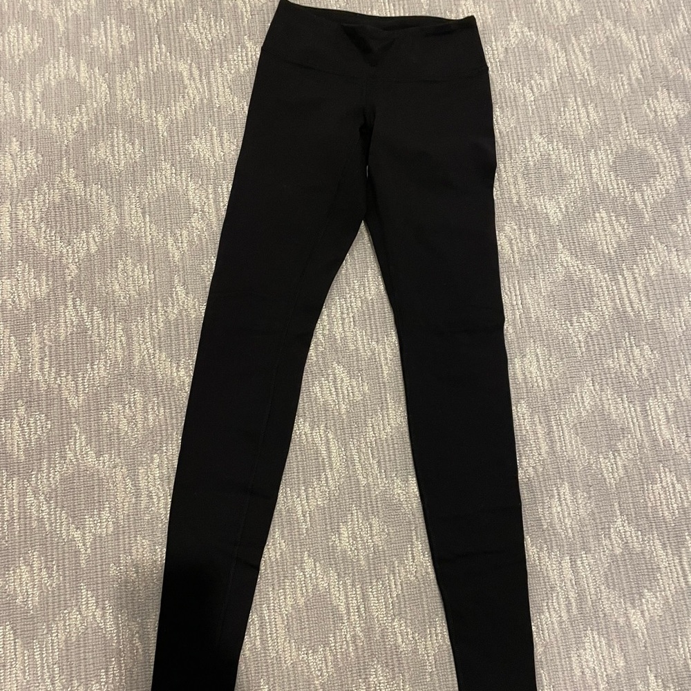 Lululemon black leggings size 2